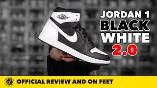 Not Quite Shadows But Still Nice! Air Jordan 1 'Black White 2.0' In Depth Review and On Feet.