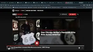 WBEZ Chicago Public Radio - See & Feel the Emotions! - Beast of Main Street - Route 66 in a Pandemic