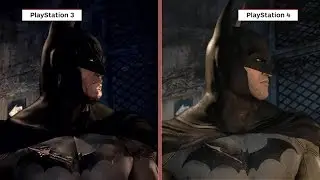 Batman: Return to Arkham Graphics Comparison (PS3 Vs. PS4)
