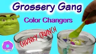 Grossery Gang Chunky Crunch Blind Bags Color Change Toy Unboxing Review & Shrek Bowl Moose ★ ToyNest