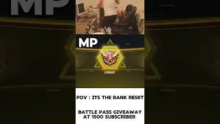 POV : Its the rank reset 😭😭 #codm #codmobile #callofdutymobile