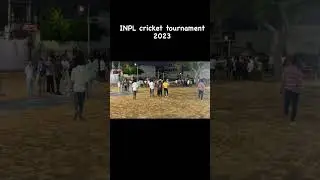 INPL cricket tournament 2023 sponsored by:- @supplementhouserajasthan6239 #shorts #youtubeshorts