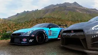 Nissan GT-R Black Edition (R35) Convoy Forza Horizon 5 Gameplay