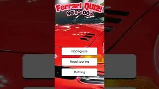 Ferrari quiz 90-00 007 F355 360modena F430 F50 enzo 599 612