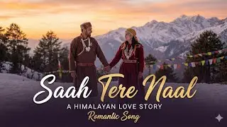 ਸਾਹ ਤੇਰੇ ਨਾਲ | Saah Tere Naal | Romantic Punjabi Song 2025 | Himalayan Love Story | Romance