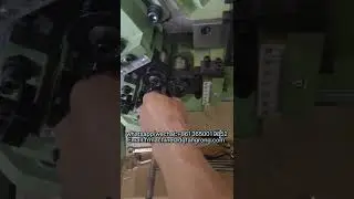 Iron pipe thread rolling machine #thread #steel #pipe #metal #manual #rolling #sewing #machine