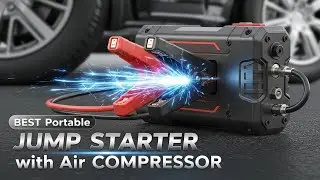 TOP 5 BEST Portable JUMP STARTER with Air COMPRESSOR 2026