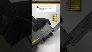 Снаряжение магазина ATI Schmeisser на 60 патронов с помощью съемников #shorts #reload #strippercl...
