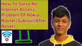 How to configure your Nokia router SUBISU WiFi after restore.....
