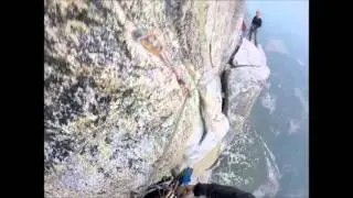 Aid Climbing Fall