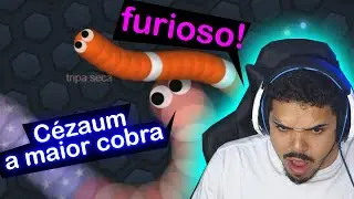 C&Eacute;ZAUM A MAIOR COBRA DO JOGO DA COBRINHA? SLITHER IO