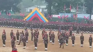 NCC cadets receiving badges|| #ncc #nepal #trmukesh