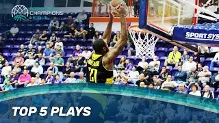 Top 5 Plays - Gameday 3 | Wednesday | Basketball Champions League