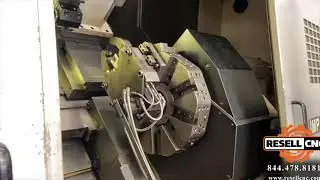 2011 Okuma LU45-2SC 2000 Twin Turret CNC Lathe
