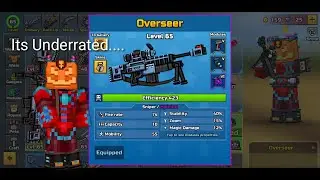 Overseer is Godly.... | Overseer Review | Level 65 | (Pixel Gun 3D)