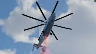 Helicopter Crash During Landing Aircraft Carrier X Plane 12