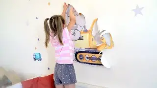 INSPIO Re-stickable textile wall stickers