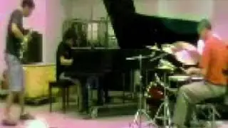heavy jazz improv trio