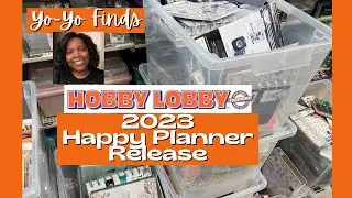 Did I find the 2023 Happy Planner Release? | Hobby Lobby@YoYoFinds
