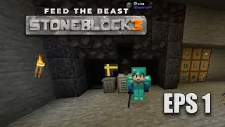 STONEBLOCK 3 - Mob farm simple eps.1 Minecraft