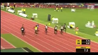 Brandon Carnes Defeats Ferdinand Omanyala to win the men's 100m Dash | Bellinzona 2022