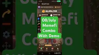 (Level 1-12) Memefi Secret Reward Combo Memefi 4,000,000 Coins Code | Memefi Combo Code |#Memefi