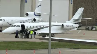 Gulfstream Arrives from Teterboro - ONLY SECOND GULFSTREAM I&rsquo;VE SEEN GET RED CARPET!