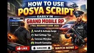 Grand Mobile RP Posya Script Guide | Auto Aim, Speed Hack & Teleport
