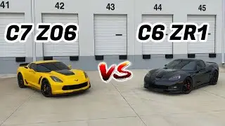 C7 Z06 Races A ZR1!!!
