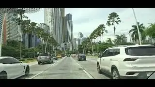 DRIVING AROUND PANAMA CITY