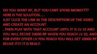 Riot points hack!! 100% WORKS