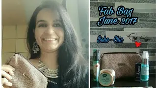 Fab Bag June 2017 || Boho Chic Edition || Products worth 1700/+ ||Unboxing and Review by Dr. Kiran||
