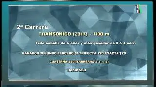 Carr.2 Premio: TRANSONICO (2017)