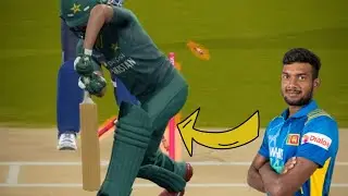 Ramesh Mendis Removes Off Stump ! 🤯