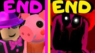 Roblox - All 2 Endings - Piggy Game Fame!