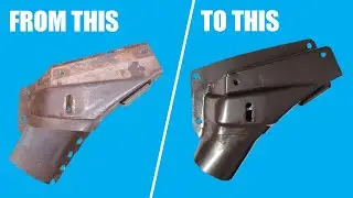 MIG welding tips for classic car restoration | Plug welding repaired sheet metal parts together
