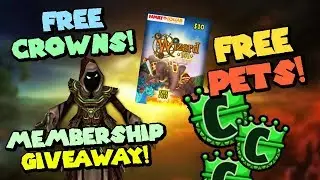 Wizard101 Free Crowns, Membership, Pet Hatching GIVEAWAY