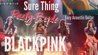 Sure Thing - Miguel x BLACKPINK (Acoustic Guitar Cover) | OM Adirondack / Black Limba |TLM103