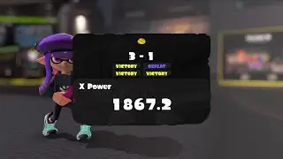 Splatoon 3 - Low Level X Battle Clam Blitz Live Pt7! (Chill Season 2023)
