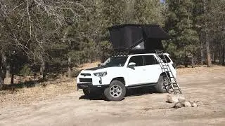 Tuff Stuff Overland's New Dual Action Pop-Up Roof Top Tent.