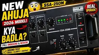 Ahuja SSA 250M Unboxing | Ahuja SSA 250 Amplifier | Pa amplifier | Pro Dj Equipments