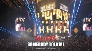 The Killers - Somebody Told Me - Dublin 2024