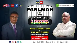 Parlment Lepep: Jimmy Jean-Louis. recoit Franco Quirin