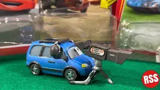 Disney Pixar Cars Chuck &ldquo;Choke&rdquo; Cables diecast review!!!