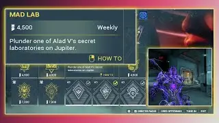 100% NightWave Mission l Where to Plunder an Alad V Secret Lab in Warframe On Jupiter. fast Way 😳😱