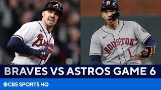 Former MLB Team President Previews Braves vs Astros in Game 6 of the World Series | CBS Sports HQ