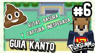 ❄POKEMMO: GUIA de KANTO #6 (ruta 5, 6 y ciudad carm&iacute;n) y m&aacute;s...