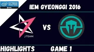 JT vs IMT Highlights Game 1 | IEM Gyeonggi 2016 Day 1 | J Team vs Immortals