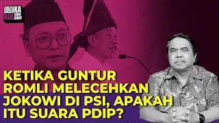 KETIKA GUNTUR ROMLI MELECEHKAN JOKOWI DI PSI, APAKAH ITU SUARA PDIP? Logika Ade Armando