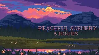 5 Hours of Calm Sunset Ambience | Relaxing Nature Sounds